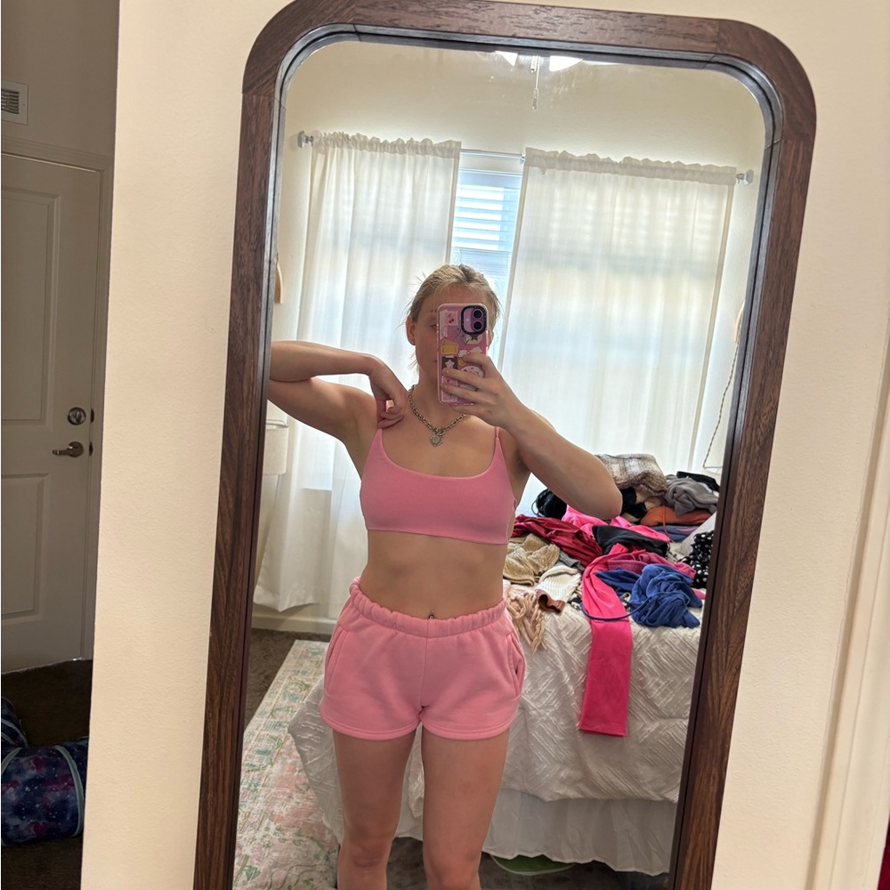 Women's Pink Lounge Set